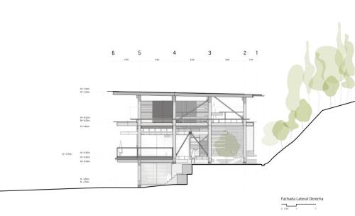Casa-Pitaya Fachada-Lateral-Derecha