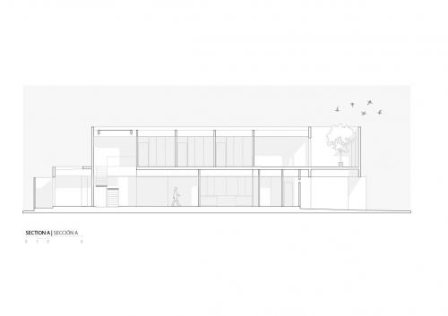 Corte A - Casa Mocoli Enero-2021-01